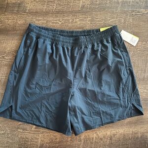 Men's Blue Athletic Shorts